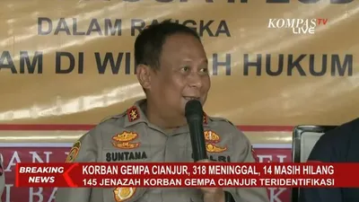 Tegas! Polisi Tindaklanjuti Perkara Pelaku Pelepas Label Tenda Korban Gempa Cianjur