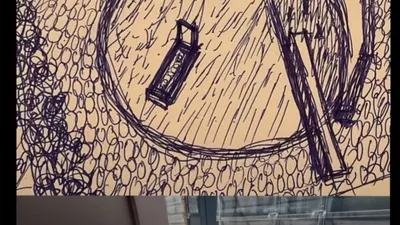 Sketsa Makam Emmeril Kahn yang Didesain Sendiri oleh sang Ayah Ridwan Kamil.