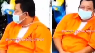 Viral Video Kuat Maruf Tertawa Ngakak Saat Rekontruksi