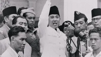 Iluatrasi Proklamasi Kemerdekaan Republik Indonesia