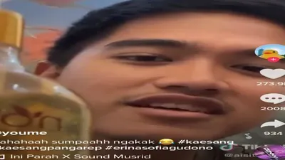 Haha!  Kaesang Pangarep Dipaksa Endorse Produk  Kecantikan Sang Kakak, Warganet: Mbak Ayang Kapok !