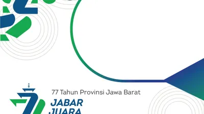 Twibbon HUT Jawa Barat 2022.