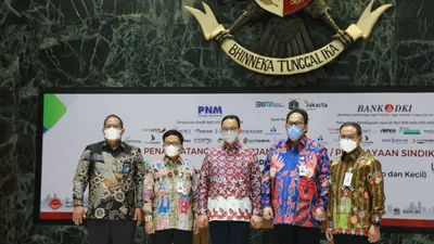 Sasar Usaha Ultra Mikro, Bank DKI Pimpin Sindikasi Kredit & Pembiayaan Rp4 Triliun ke PNM