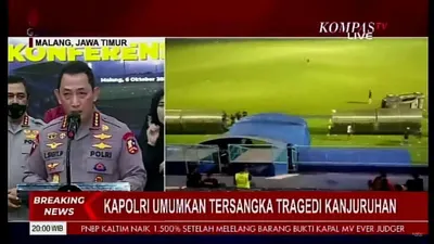 Kapolri Jend Pol Listyo Sigit Prabowo mengatakan, Polri telah menetapkan enam orang tersangka kerusuhan di Stadion Kanjuruhan Malang yang menewaskan 131 orang
