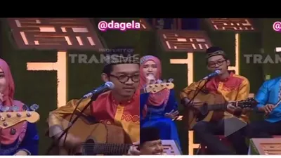 Viral Lakukan Hal Tidak Terpuji Saat Manggung, Beredar Video Lama Pamungkas Jadi Anggota Grup Musik Rohani/  tiktok Dagelan Musik