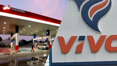 Ilustrasi perbandingan Pertalite di Pertamina dengan Revvo 89 di Vivo.