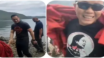 Viral Relawan Puan Maharani Bertemu AHY,  Tutupi Badannya dengan Selimut,Ternyata karena&hellip;./ berita_gosip