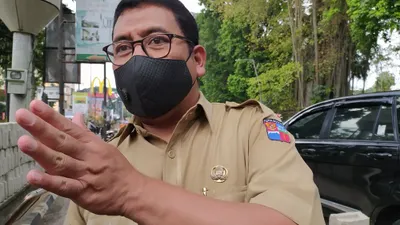 Kepala Dinas Pekerjaan Umum dan Penataan Ruang (PUPR) Kota Bogor Chusnul Rozaqi (Yogi Faisal)