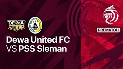 Link Live Streaming Bola Dewa United vs PSS Sleman BRI Liga 1 Minggu 4 September 2022 Kick Off Pukul 18.15 WIB