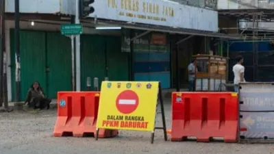 Ilustrasi PPKM.  Wilayah Jabodetabek tetap berada level 3 pada perpanjangan PPKM.