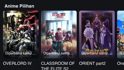 Aplikasi nonton anime.