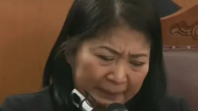 Terdakwa Putri Candrawathi dalam sidang kasus pembunuhan Brigadir J.