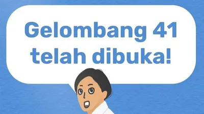Pendaftaran Kartu Prakerja Gelombang 41 Resmi Dibuka