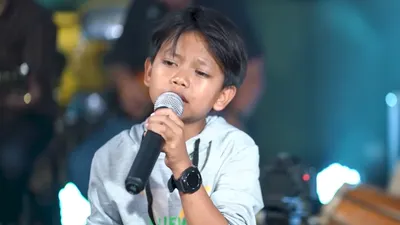 Penyanyi cilik Farel Prayoga.