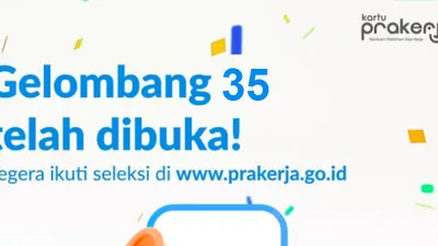 Pendaftaran Kartu Prakerja Gelombang 35