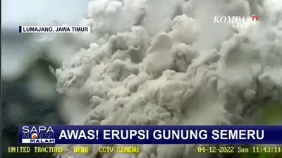 Waspada! Gunung Semeru Naik ke Level Tertinggi, Warga Mengevakuasi Diri di 11 Posko