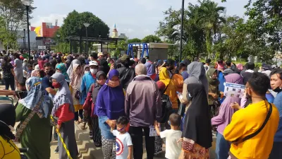 Aktivis Mahasiswa Kecewa, Alun-alun Kota Bogor Dipadati Lautan Warga