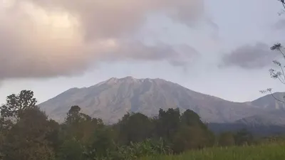 Status Gunung Raung Nail Level II