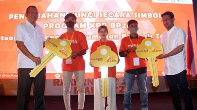 Giliran Pedagang Pasar Dapat Hunian Layak Berkat Bank BTN