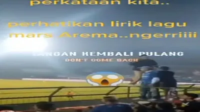 Di Tengah Duka Tragedi Kanjuruhan, Viral Mars Arema Bergaung,Warganet Sebut Liriknya Bikin Ngeri/ @bunda_zahra-formosa 