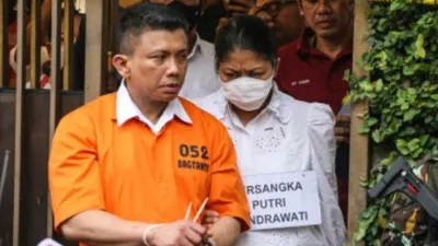 Potret Ferdy Sambo sebagai tahanan Polri