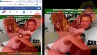 Benarkah foto Ferdy Sambo dan Nikita Mirzani?