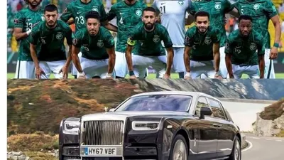 Seluruh Pemain Timnas Arabsaudi diganjar Rolls Royce.