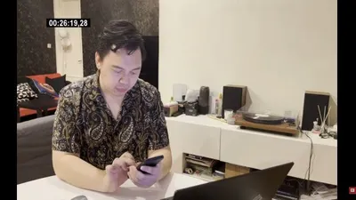 Chandra Liow saat beberkan fakta yang terjadi. Tangkapan layar/Tim2one