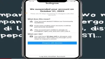 Instagram Ditangguhkan, Ini Penyebab dan Cara Mengatasinya dengan Mudah 