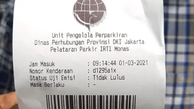 Tak Lolos Uji Emisi, Siap-siap Kena Tarif Parkir di Jakarta Rp12 Ribu per Jam!