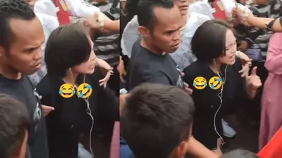 Viral Video Jeje Slebew Ngamuk Saat Diminta Foto di Tengah Kerumunan