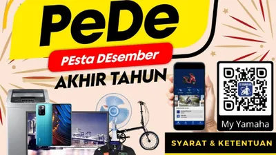 Yamaha PeDe PEsta DEsember.