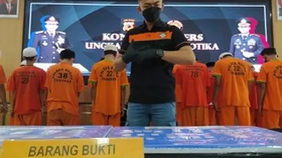 Kepala Satuan Narkoba Polres Bogor AKP Eka Chandra / Yogi Faisal
