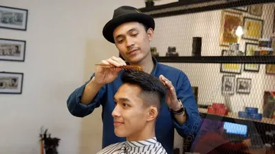 Tips Memilih Gaya Potongan Rambut Biar Tampil Kece di Hari Raya / Yogi Faisal