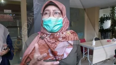 Satgas Covid-19 Kota Bogor jaga ketat akses masuk Perumahan Griya Melati Bubulak, Bogor Barat, Kota Bogor / Yogi Faisal