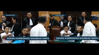 Sikap Richard Eliezer yang Justru Lakukan  Ini pada Kuat Maruf Jadi Sorotan Saat Dipertemukan dalam Sidang