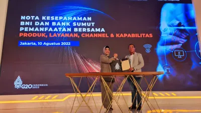 Kolaborasi dengan Bank Sumut, BNI Usung Orange Synergy