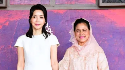 Foto Iriana Bersama Ibu Negara Korsel Jadi Olok-olok, Kaesang Bakal Lapor?  