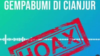 6 hoaks yang muncul di tengah penanganan gempa Cianjur