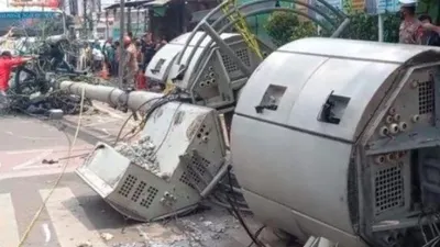 Gambar Kecelakaan Maut Tragis di Bekasi