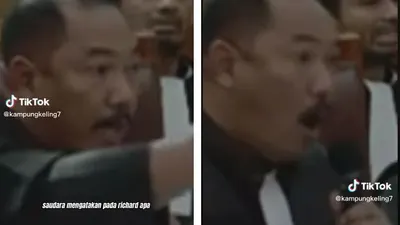 Viral Aksi Jaksa Sugeng Hariadi Cecar Ricky Rizal hingga Menggebu-gebu, Netizen: Habis Makan Daging Kambing!