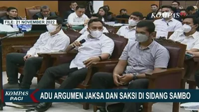 AKP Rifaizal Samual beradu argumen dengan jaksa di persidangan kasus pembunuhan Brigadir Yosua)