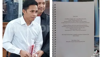 So Sweet! Bharada E Dapat Hadiah Buku dari Penggemar, Isinya Bikin Terharu