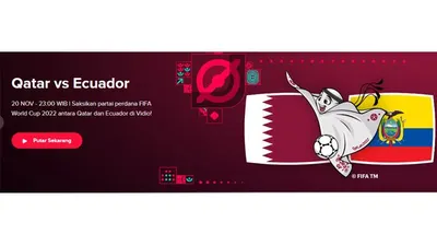 Nanti Malam! Link Live Streaming Gratis Tonton Piala Dunia 2022 Qatar vs Ekuador, Beserta Jadwal Lengkapnya