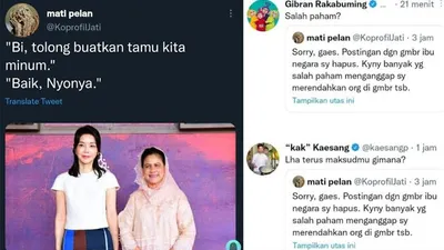 Nama Ibu Negara Iriana, Istri dari Presiden Joko Widodo tengah viral lantaran dijadikan bahan olok-olokan oleh seseorang di media sosial.