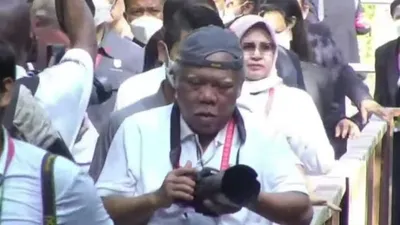 Menteri PUPR Jadi Fotografer Presiden di G20, Netizen: Ada Aja Kelakuan