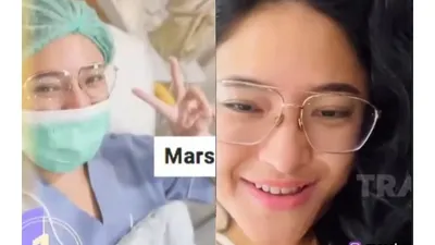 Masih Terlihat Ceria, Marshanda Jalani Operasi Pengangkatan Tumor Payudara