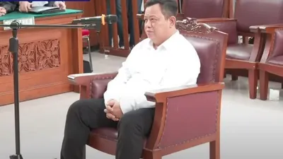 Potret Kuat Maruf di persidangan