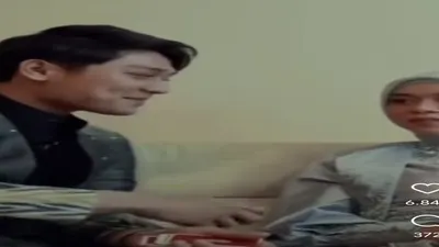 Viral video lama ketika Rizky Billar bertanya bila ia selingkuh akan dimaafkan atau tidak /@tante.rempong.official
