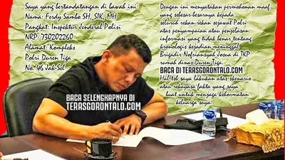 surat ferdy sambo